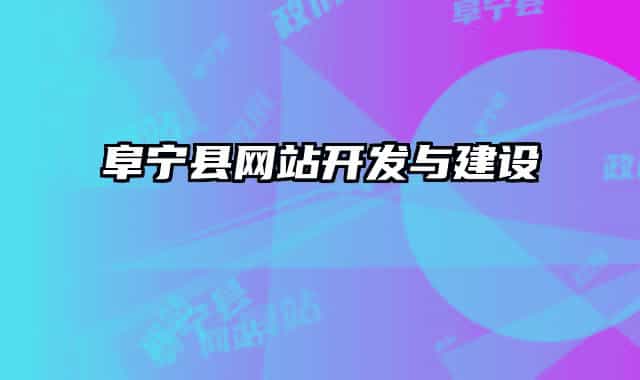 阜宁县网站开发与建设