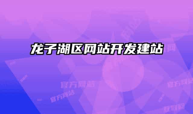 龙子湖区网站开发建站