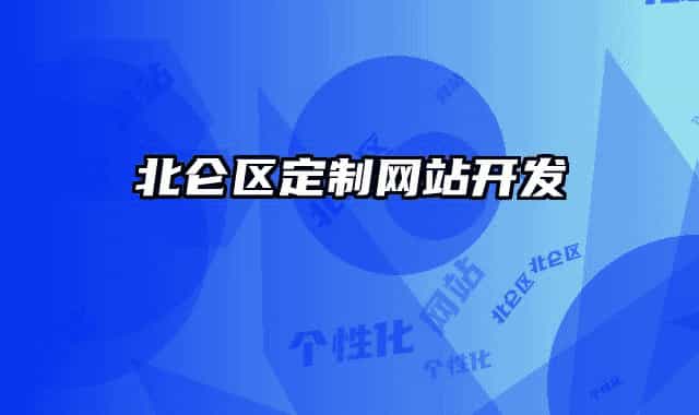 北仑区定制网站开发