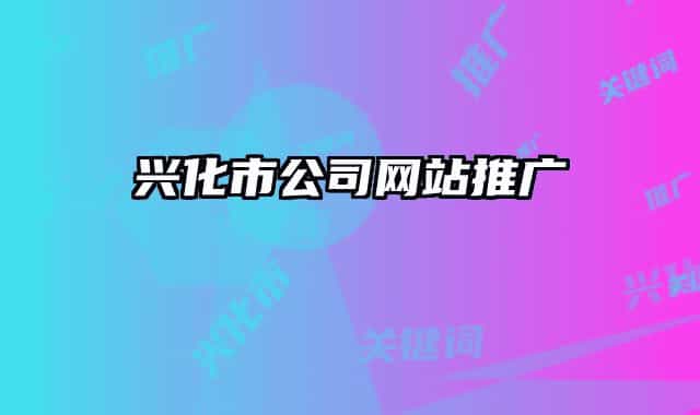 兴化市公司网站推广