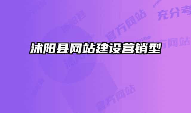 沭阳县网站建设营销型