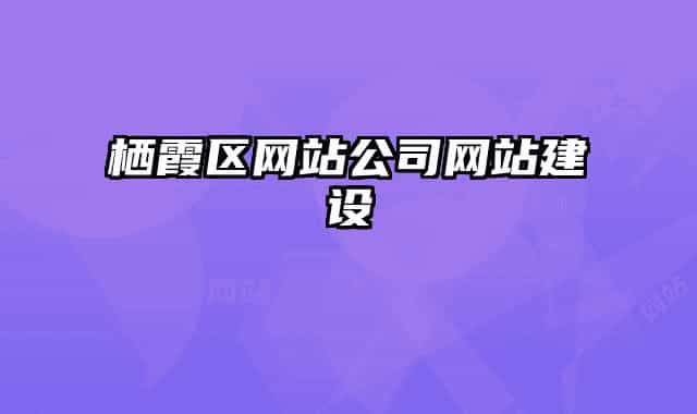 栖霞区网站公司网站建设