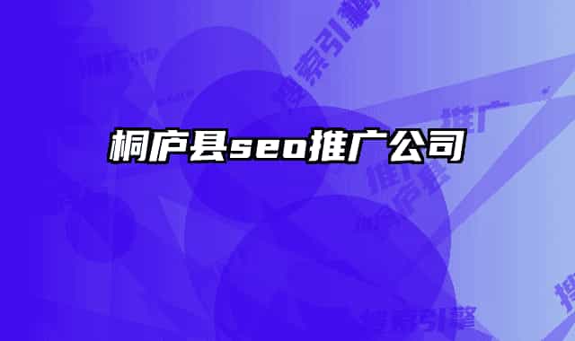 桐庐县seo推广公司