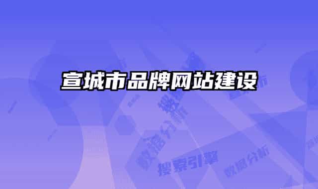 宣城市品牌网站建设